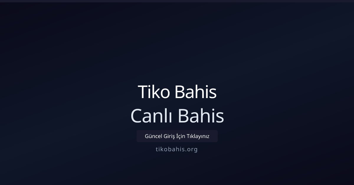 Betxmen Canlı Bahis